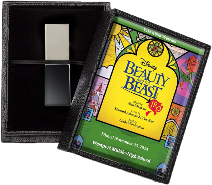 Take a Bow - Beauty and The Beast Jr. Video USB Drive