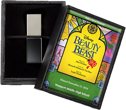 Take a Bow - Beauty and The Beast Jr. Video USB Drive